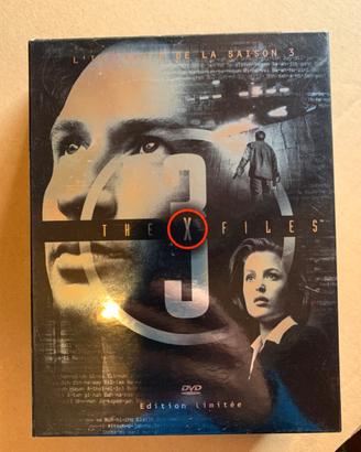 Cofanetto X-files Dvd terza stagione