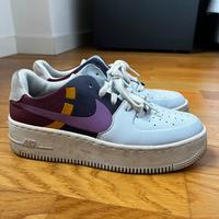 Nike Air Force 1 bordeaux e viola