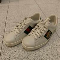 Gucci Ace Tiger-Embroidered Trainers