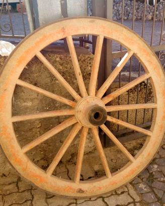 Ruote per carro d'epoca
