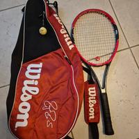 racchetta Wilson + borsone 