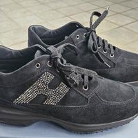 HOGAN INTERACTIVE DONNA NERA CON STRASS N.40