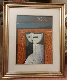 Quadro Olio Su Tela Di Aldo Lanciano