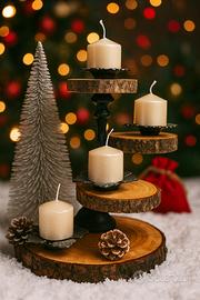 Portacandele natalizio