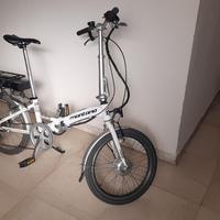 Bici elettrica pieghevole montana n'odo 20"