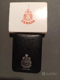 Scatola custodia  vuota dollaro Canada  originale 