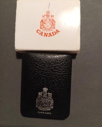 Scatola custodia  vuota dollaro Canada  originale 