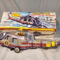 TPS Giappone anni '60 Elicottero in latta a batt.