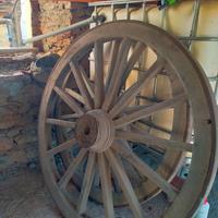 Ruote rustiche per Giardino