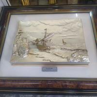 QUADRO ALTORILIEVO ARGENTO 800