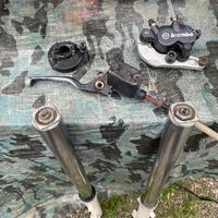 Marzocchi magnum 45 pezzi moto anni 90