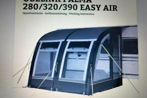 veranda gonfiabile per camper