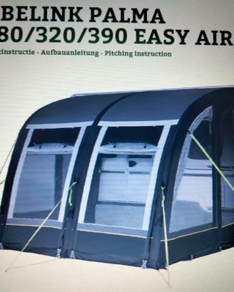 veranda gonfiabile per camper