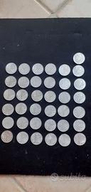 37 Monete 10 Lire Aratro Spiga anni 50 60 70 80