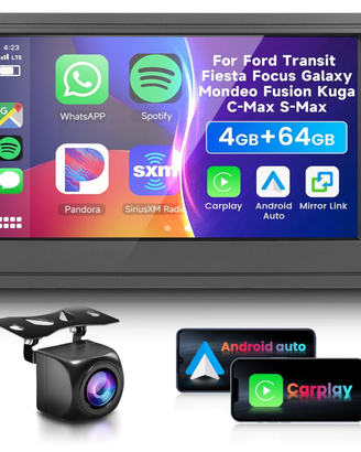 Autoradio Bluetooth per Ford Transit Fiesta Focus
