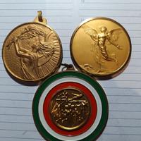 lotto 3 PZ medaglie bronzo 