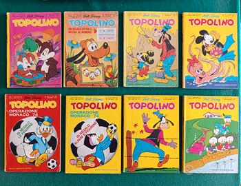 Lotto, divisibile, n. 8 Topolino anni '70