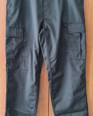 PANTALONI MIL-TEC TATTICI RANGER NERO TAGLIA S.
