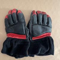 Guanti vintage da moto in pelle