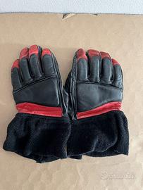 Guanti vintage da moto in pelle