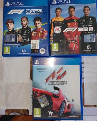 Giochi auto x PS4