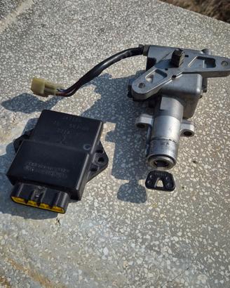 kit serratura chiavi e centralina tmax 500