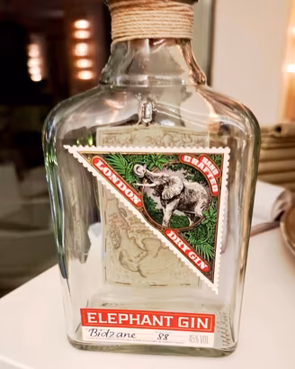 Bottiglia VUOTA gin Elephant 