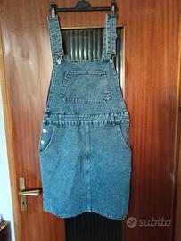 Salopette in denim 