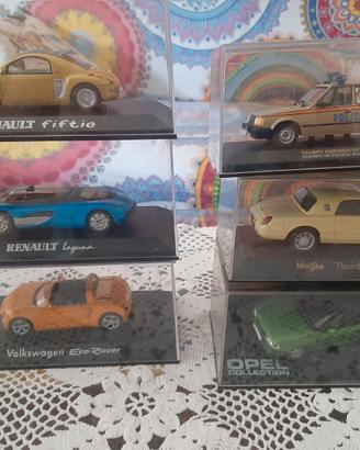 N.6 MODELLINI AUTO  1/43