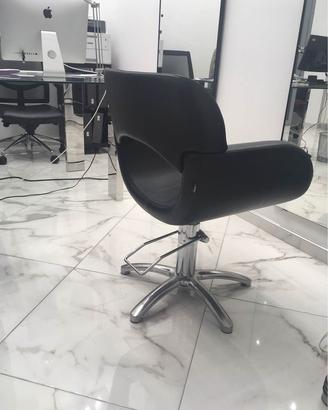Sedia Professionale in VERA PELLE MALETTI