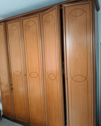 armadio 5 ante più letto contenitore 