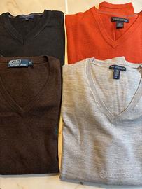 4 maglioni lana Banana Republic + Gap + Polo