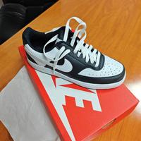 Nike Court Vision Low – Black/White
