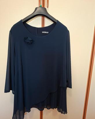 casacca elegante  blu 