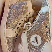 Christian louboutin louis sneakers strass