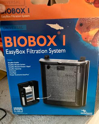 Filtro acquario bio box I con pompa newa jet 600