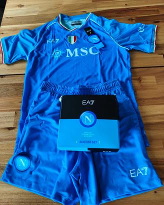 Completino calcio Napoli originale EA7 