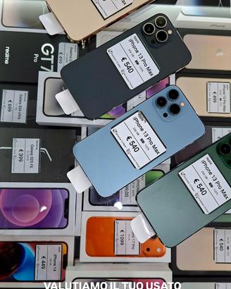 IPHONE 13 PRO MAX 256GB batteria 100%