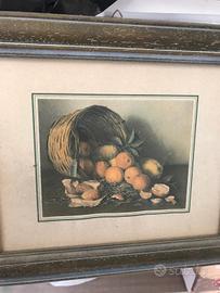 Quadro con frutta