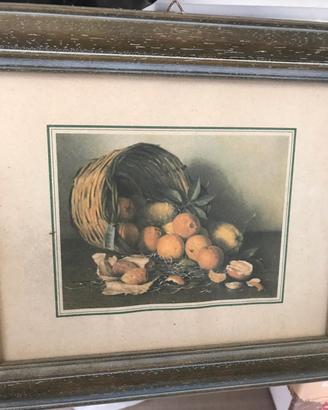 Quadro con frutta