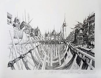 Venezia - veduta surreale 1986