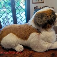 peluches grande cane