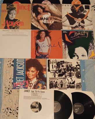 Janet Jackson Lotto 10 x Vinile 12
