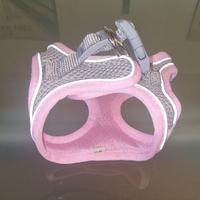 Pettorina imbottita taglia XS guinzaglio rosa