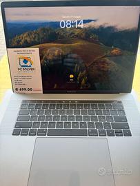 Macbook pro fine 2018 i7 6 core 16 gb ram nvme ssd