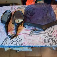 Due specchietti e cupolino per kimco 50,