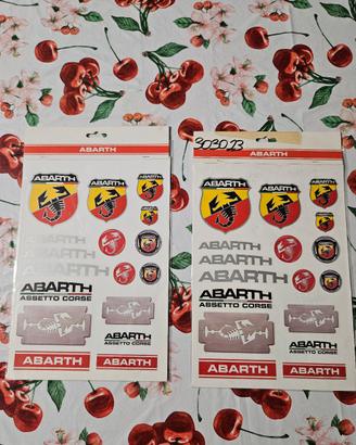 Adesivi originali abarth