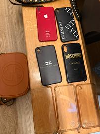 Iphone Xr e 6 cover firmate e trasparenti