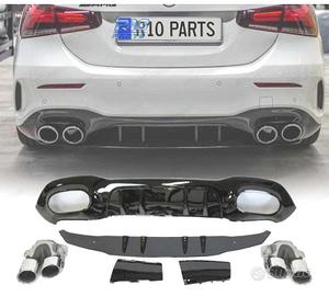 DIFFUSORE MERCEDES CLASSE A V177 AMG 18- SEDAN LOO