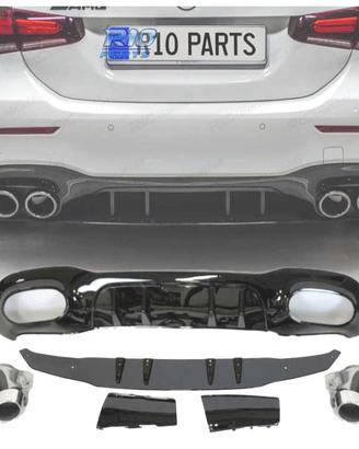 DIFFUSORE MERCEDES CLASSE A V177 AMG 18- SEDAN LOO